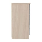 Grey 6 Drawer Chest of Drawer - Image 3