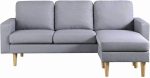 Jasper Grey Sectional Sofa - Image 2