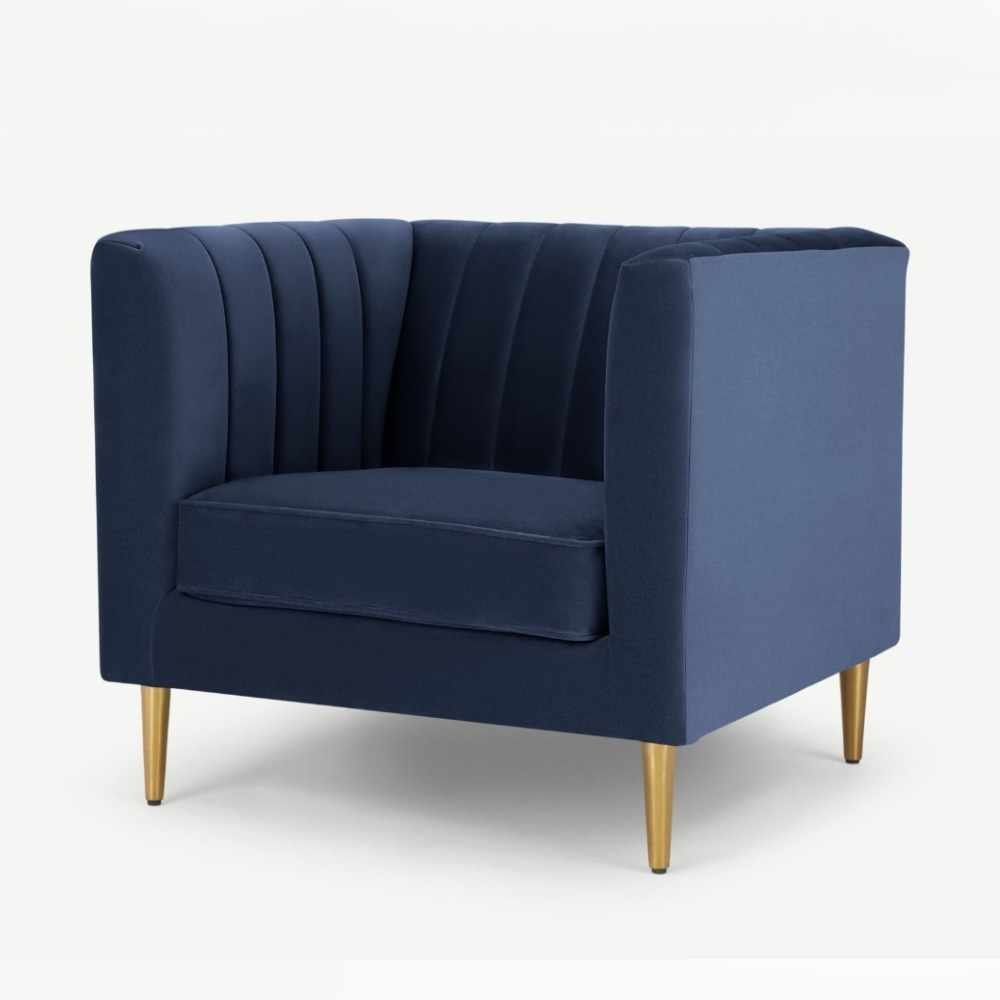 Amicie-Channel-Tufted-Velvet-Arm-Chair-8.jpg Amicie Channel Tufted Velvet Arm Chair - Image 1