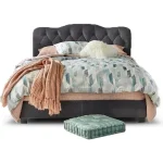Simple Living Tessa Upholstered Queen Bed