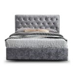 Craik Contemporary Button Tufted Bed
