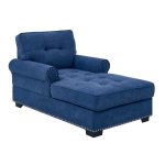 Rolled Two Arms Chaise Lounge - Image 4