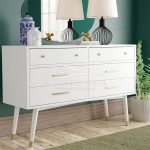 6 Drawer Dresser in White - Image 4