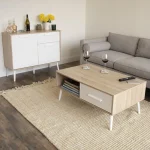 4 Legs Coffee Table with Storage