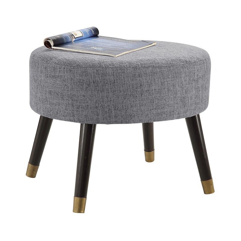 Lin22WideOvalCocktailOttoman-1.jpg Wide Oval Cocktail Ottoman - Image 1
