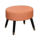 Wide Oval Cocktail Ottoman - Image 3