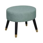 Wide Oval Cocktail Ottoman - Image 4