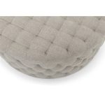 Velvet Tufted Round Cocktail Ottoman - Image 2