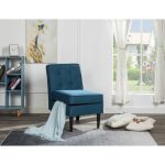 Oliver Polyester Fabric Storage Accent Chair - Image 3