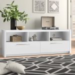 2 Drawer Ply Wood TV Stand - Image 2