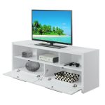 2 Drawer Ply Wood TV Stand - Image 3