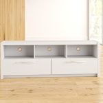 2 Drawer Ply Wood TV Stand - Image 6