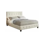 Tufted Panel Upholstered Bed