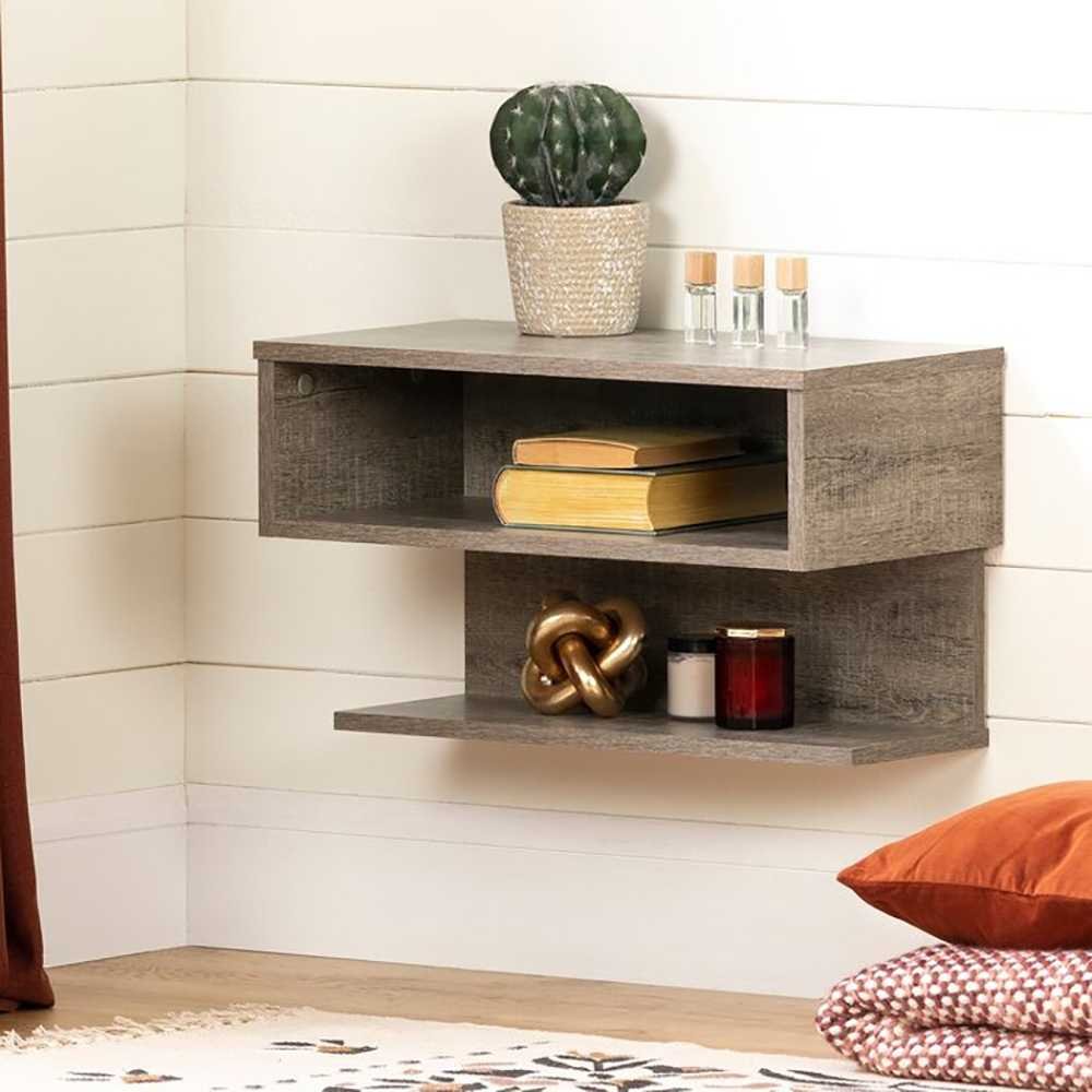 Wall-Mounted-Open-Shelves-Night-Stand-11.jpg Wall Mounted Open Shelves Night Stand - Image 1