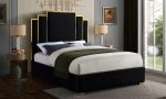 Velvet Upholstered Bed Frame - Image 3