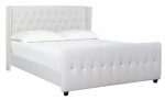 Fabric Upholstered Button Tufted Bed - Image 3