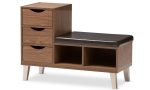 Shoe Storage Cabinet with Bench - Image 3
