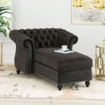 Tufted Rolled Arms Chaise Lounge - Image 7