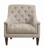 Royal Tufted Curved Back Sofa - Image 6
