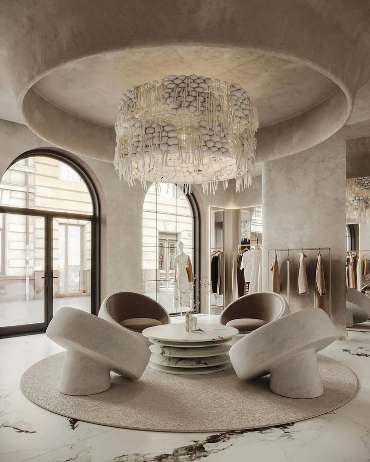fac20c9688c73f0a02d7be4950c30e9d.jpg Luxury Sculptural Lounge Chair – Modern Artistic Seating - Image 1