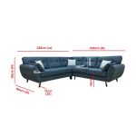 L Shape Corner Sectional Sofa - Image 2