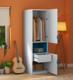 1 Door MDF Wardrobe - Image 2