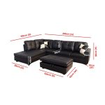 Russ Sectional with Ottoman - Image 4